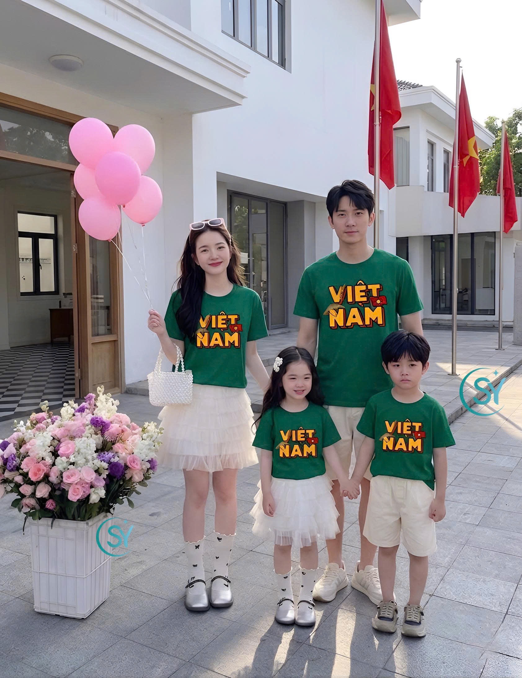 Đồng phục nhóm, lớp, gia đình #475